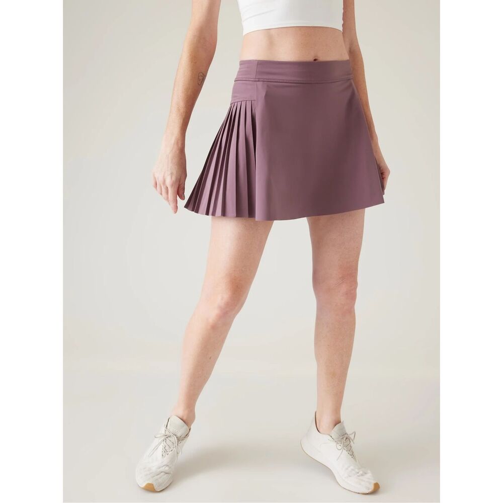 Athleta Advantage Skort Hype-Short Spiced Cabernet Size M